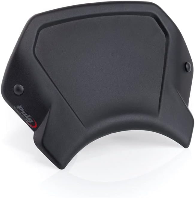 Puig Aluminium Frontplatte 9800N für Ducati Scrambler Café Racer 17'-19', Ducati Scrambler 1100 18'-