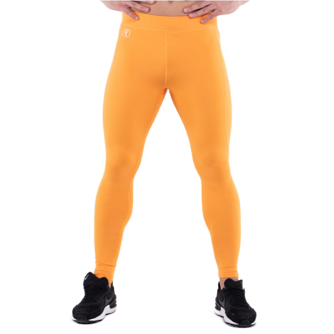 Kapow Meggings Performance PRO: Lange Sportleggings für Herren mit Kompression – Perfekt für Laufen,