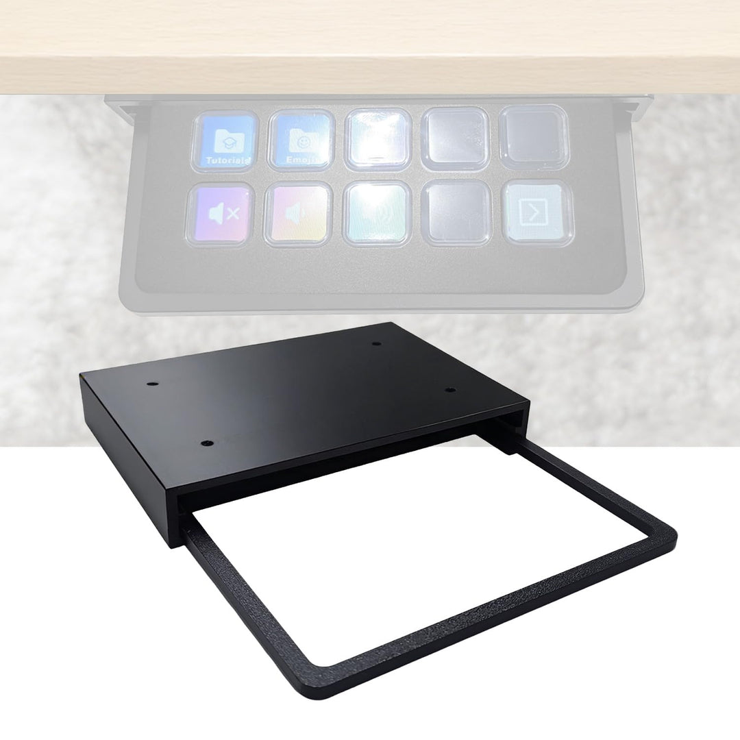 Einziehbarer Unter-Tisch Halter für Elgato Stream Deck MK.2– platzsparend