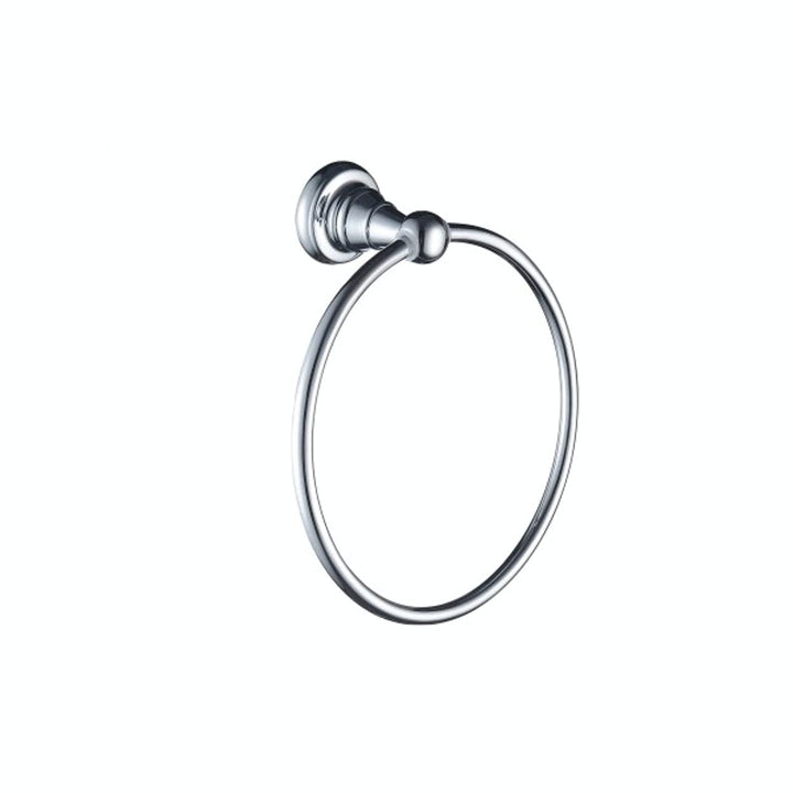 Bristan Glasregal Chrome Towel Ring, Chrome Towel Ring