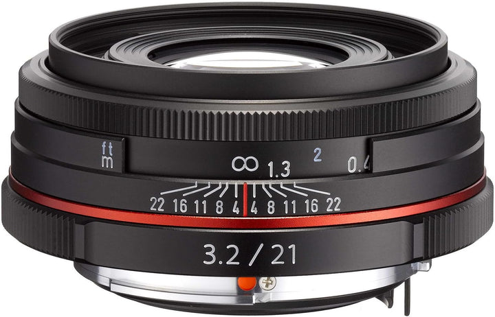 Pentax HD Pentax-DA 21mm F3,2AL Limited Objektiv schwarz 21mm Schwarz, 21mm Schwarz