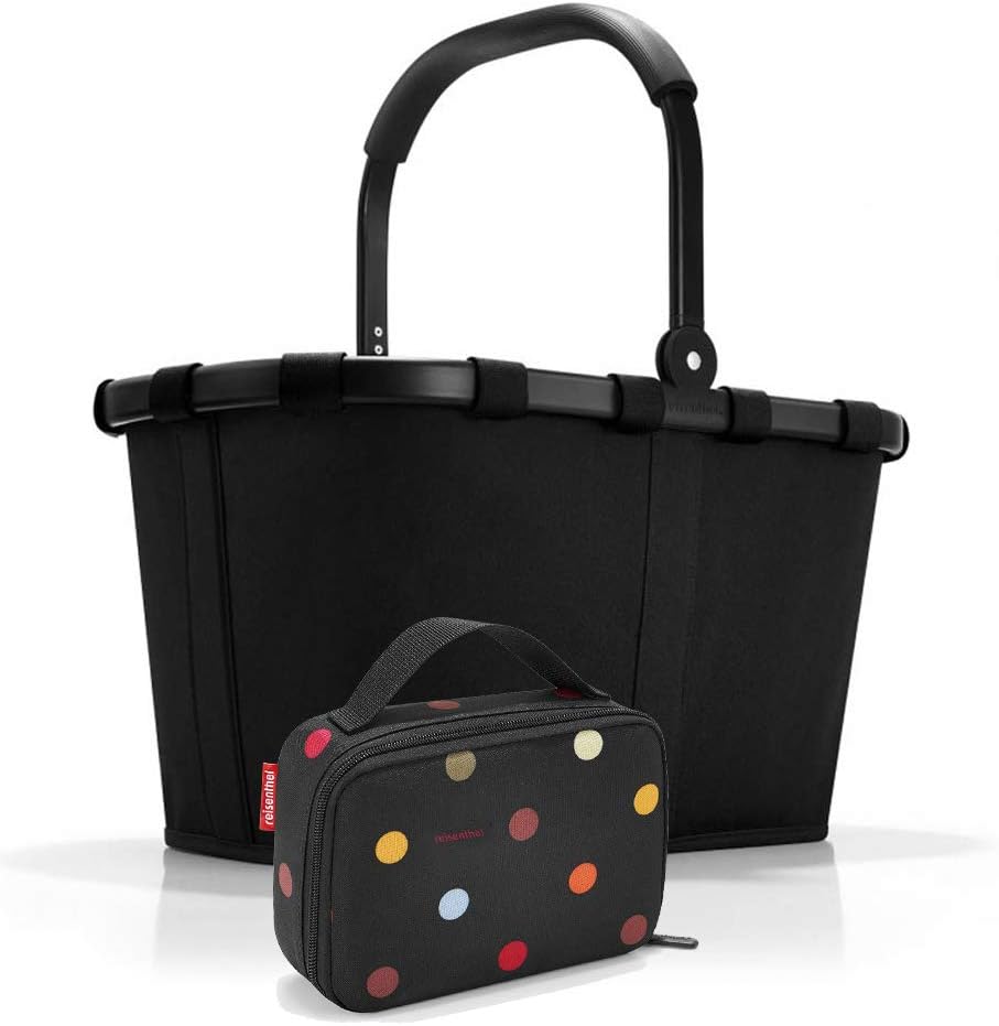 reisenthel, Set aus carrybag BK, thermocase OY, SBKOY, Einkaufskorb mit Kleiner K?hltasche, Frame Bl