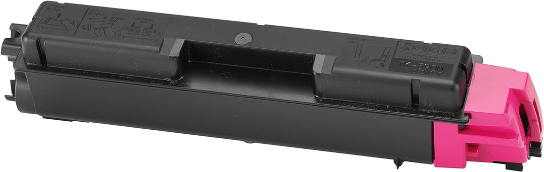 Kyocera TK-590M Toner Magenta, Original Tonerkartusche 1T02KVCNL0. Kompatibel für ECOSYS M6026cdn, E