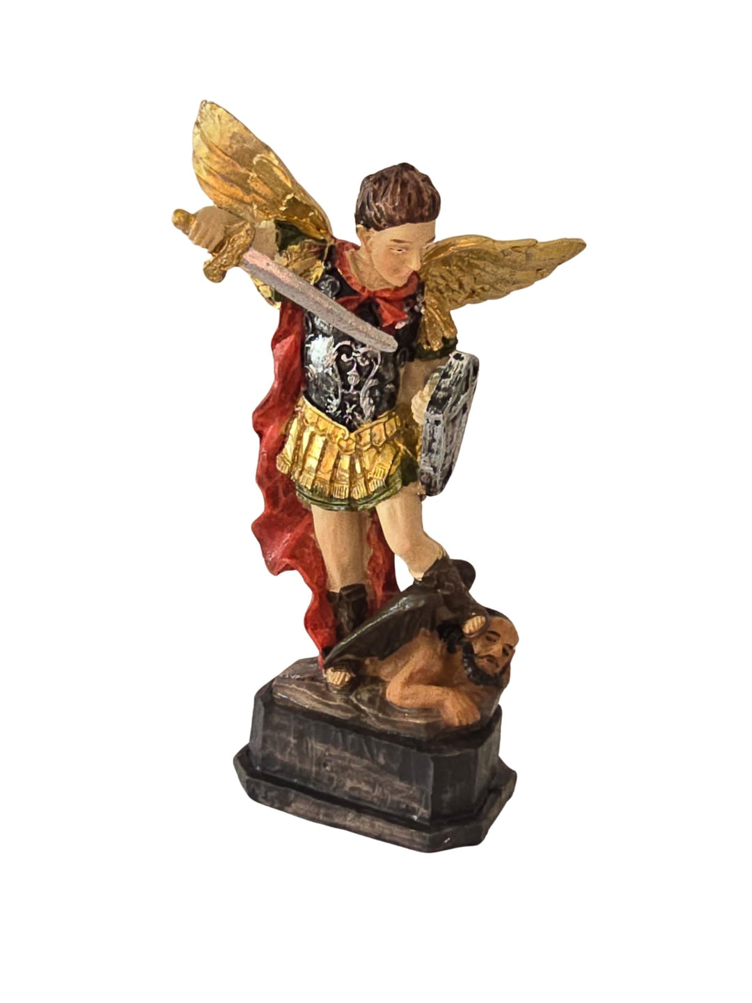 DRW Erzengel St. Michael 11 cm Harz Box Geschichte Erzengel Sankt Michael, Erzengel Sankt Michael