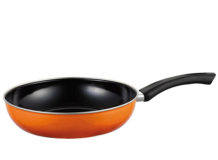 Riess, 0057-034, Emaillepfanne Ø 28cm, Classic, CORALL, Rosa, Volumen (empf.): 2,5 Liter, Herstellun
