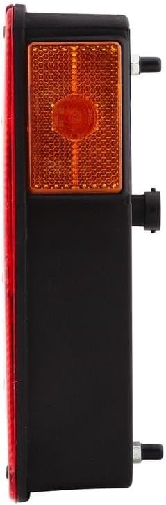 HELLA - Heckleuchte - Glühlampe - 12V - Anbau/geschraubt - Lichtscheibenfarbe: weiss/rot - Kabel: 20