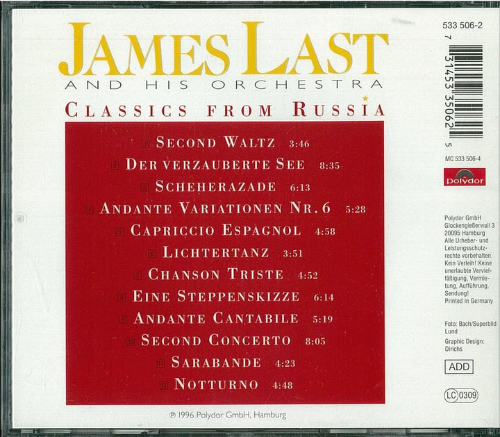 Classics from Russia, Audio-CD