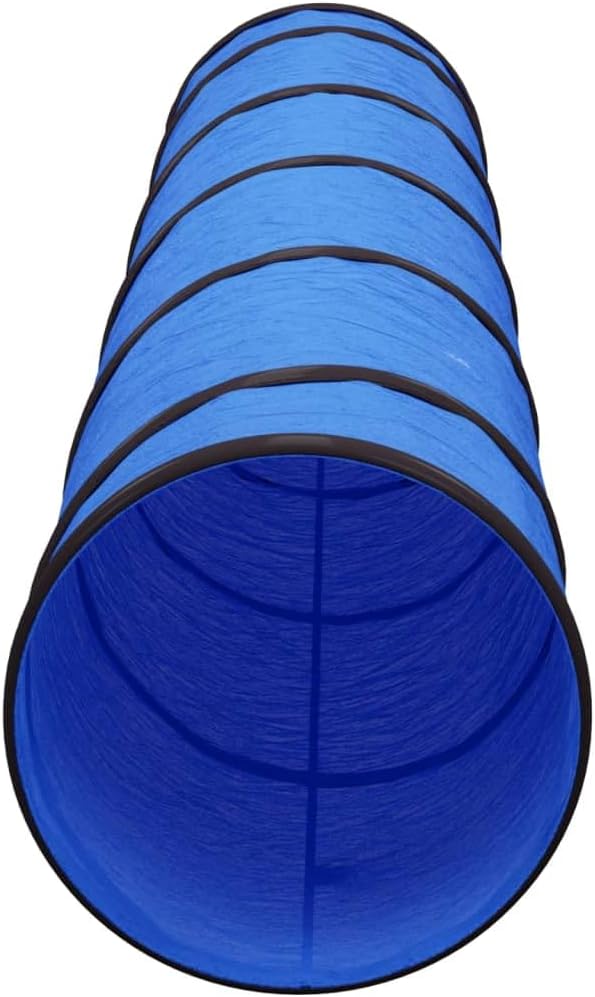vidaXL Hundetunnel, Spieltunnel mit Heringen Tragetasche, Agility Tunnel Agility Ausrüstung für Hund