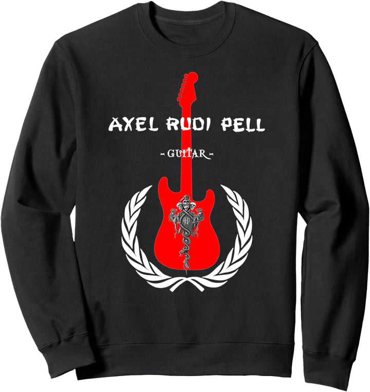Axel Rudi Pell T-Shirt mit Gitarrenlogo Sweatshirt