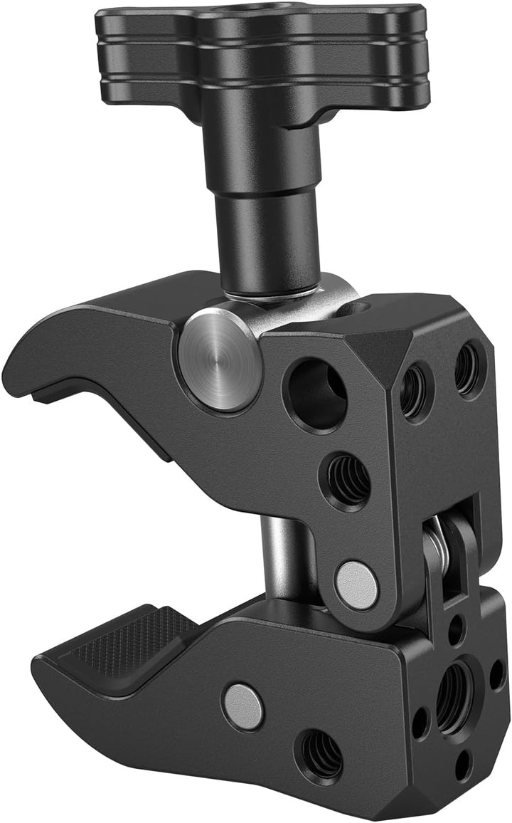 SMALLRIG Super Clamp mit Backe Öffnet von 10 bis 55 mm Universal Befestigungs-Mechanismus Starke tra
