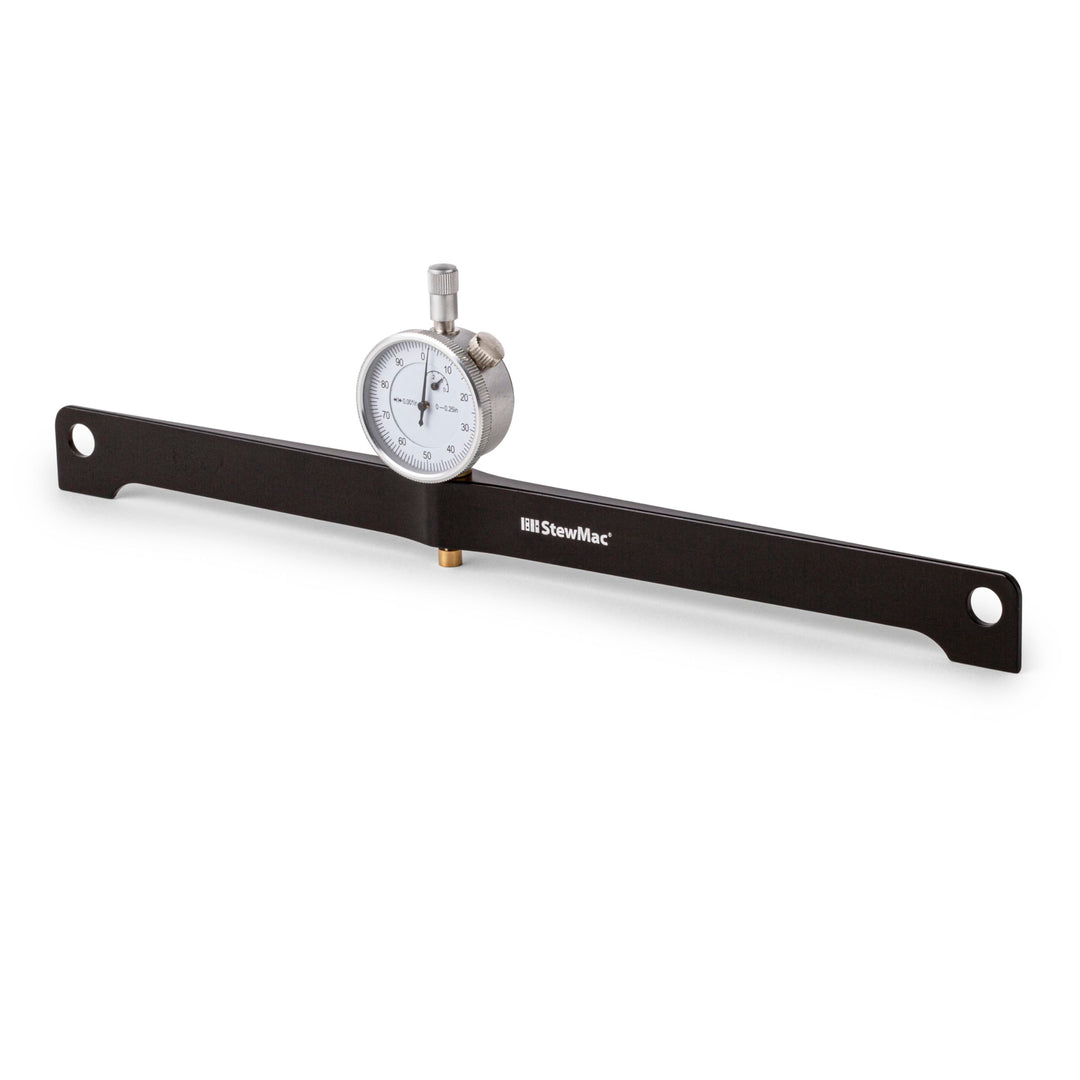 StewMac Gitarren-Halsentlastungs-Messgerät – Präzisions-Halsstab-Einstellwerkzeug – 30,5 cm mit Mess