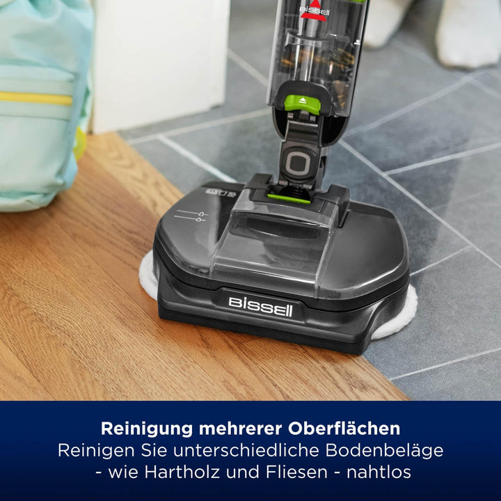 BISSELL Zubehör-Kit Für SpinWave + Vac | Waschbare und Wiederverwendbare Mopps Mit Filter | Enthält
