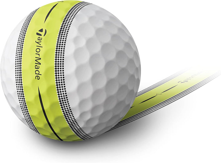 TaylorMade Tour Response Stripe Golfball, 2023 Tour Response Green-Stripe, Tour Response Green-Strip