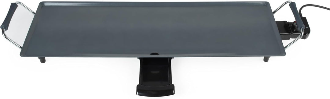 Petra Teppanyaki-Grill – Elektrische Plancha aus Keramik, 70 cm Antihaft-Grillplatte, PFAS-freie Ker