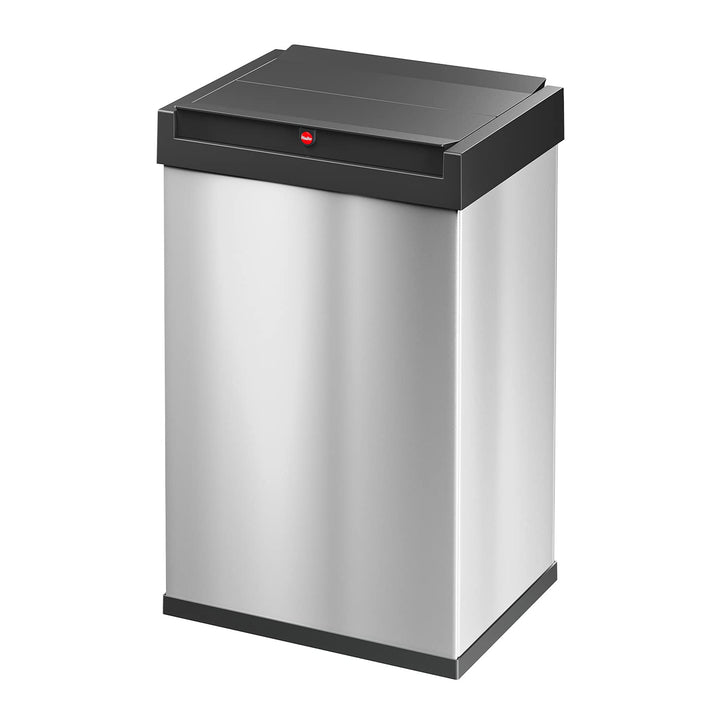 Hailo Big-Box Swing L Mülleimer - 1 x 35 Liter - selbstschliessender Schwingdeckel - Stahlblech - Mü