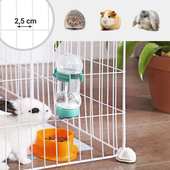 SONGMICS Freilauf, DIY-Kleintiergehege, KleintierkÄfig, Welpenauslauf, Kaninchen, Meerschweinchen, M