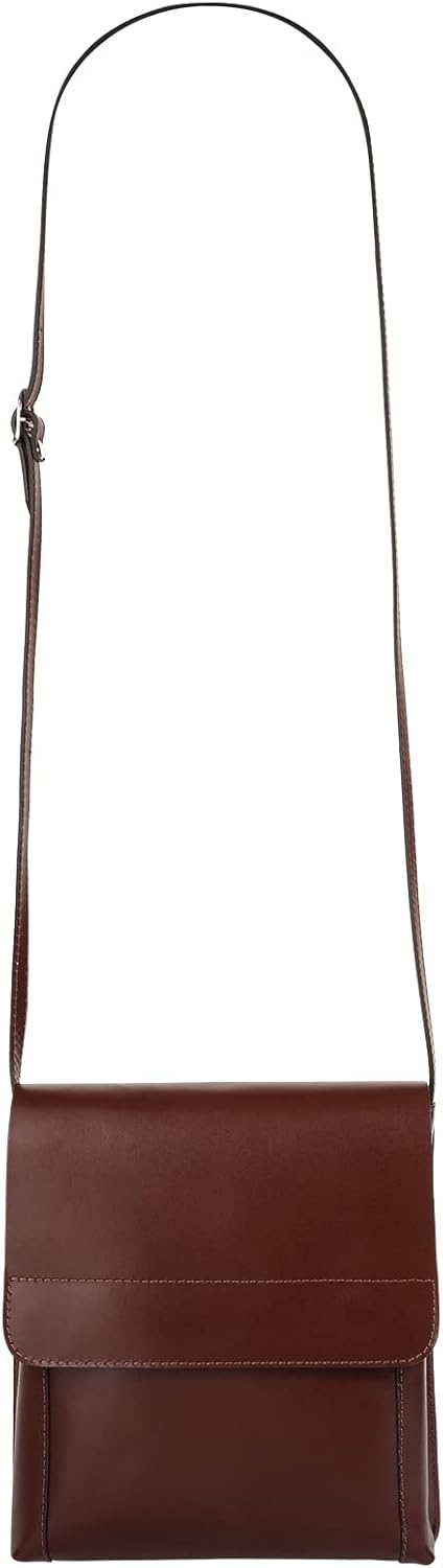 Cluty Umhängetasche Echt Leder Herren, Damen | Made in Italy, Crossbody Bag, Handtasche, Schultertas
