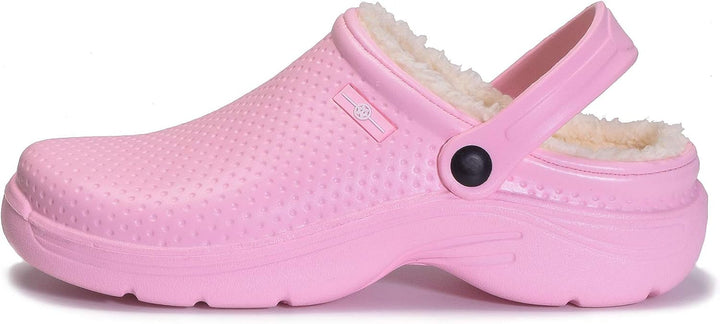 Eagsouni Clogs Hausschuhe Gefüttert Herren Damen Winter Gartenschuhe Wasserdicht Gartenclogs Warme P