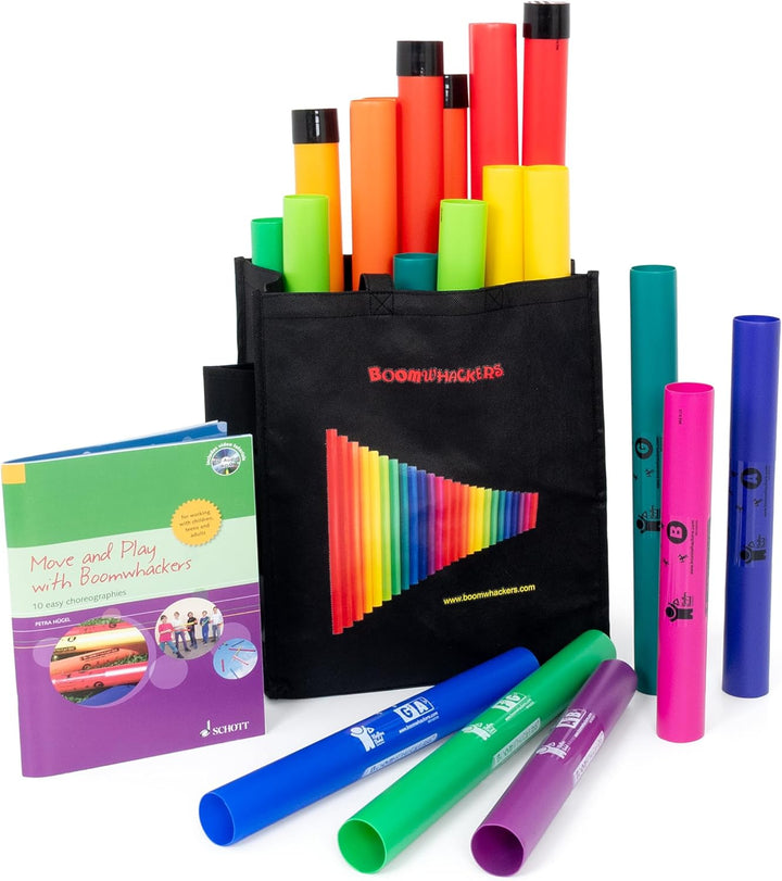 Boomwhackers bwmp Move und Play Klassenzimmer Pack