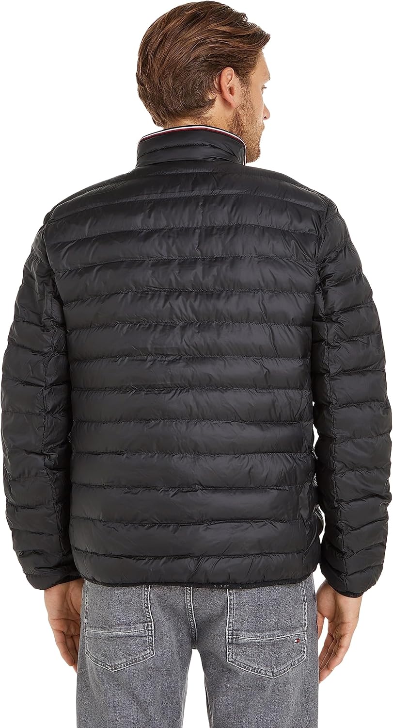 Tommy Hilfiger Herren Jacke Übergangsjacke XXL Schwarz, XXL Schwarz