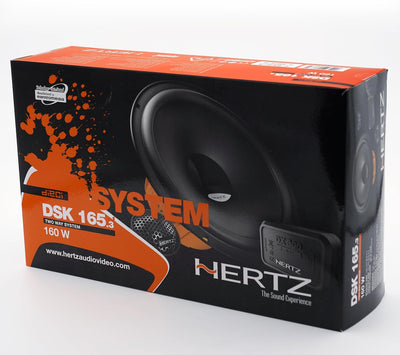 Hertz 16,5cm / 165mm 2-Wege Auto Lautsprecher Komponenten System/Boxen DSK 165.3-80 Watt RMS / 160 W