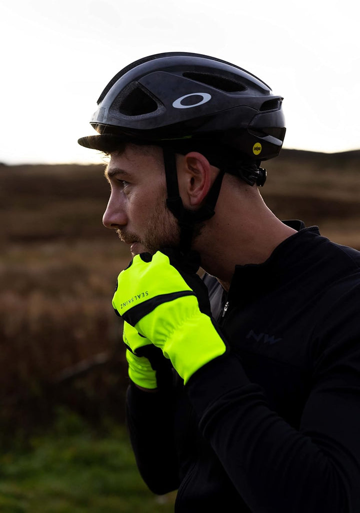 Sealskinz Unisex Wasserdichter Allwetter Handschuh für Radfahren S Neon Yellow/Black, S Neon Yellow/