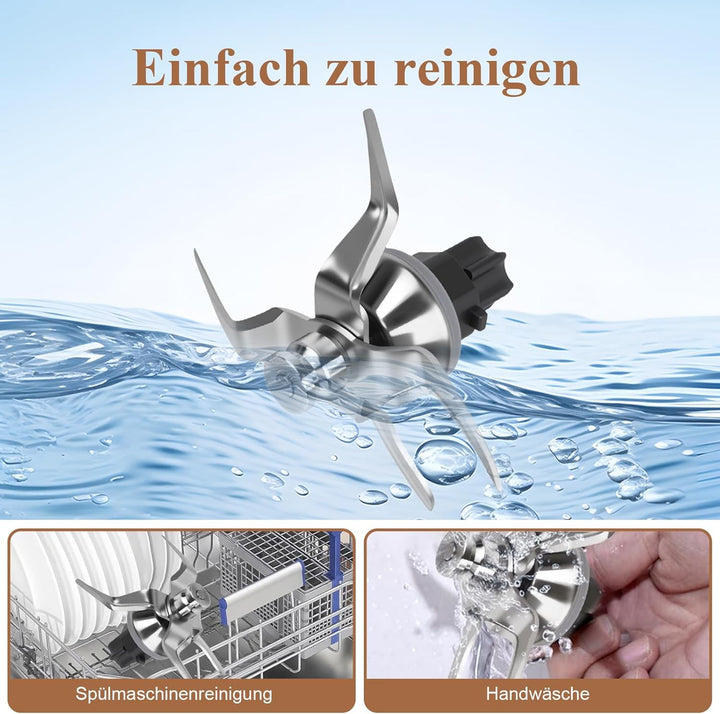 Messer für Vоrwerk Thermоmix TM31 - Edelstahlmesser für Thermоmix TM31 - Thermоmix TM31 Ersatzmesser