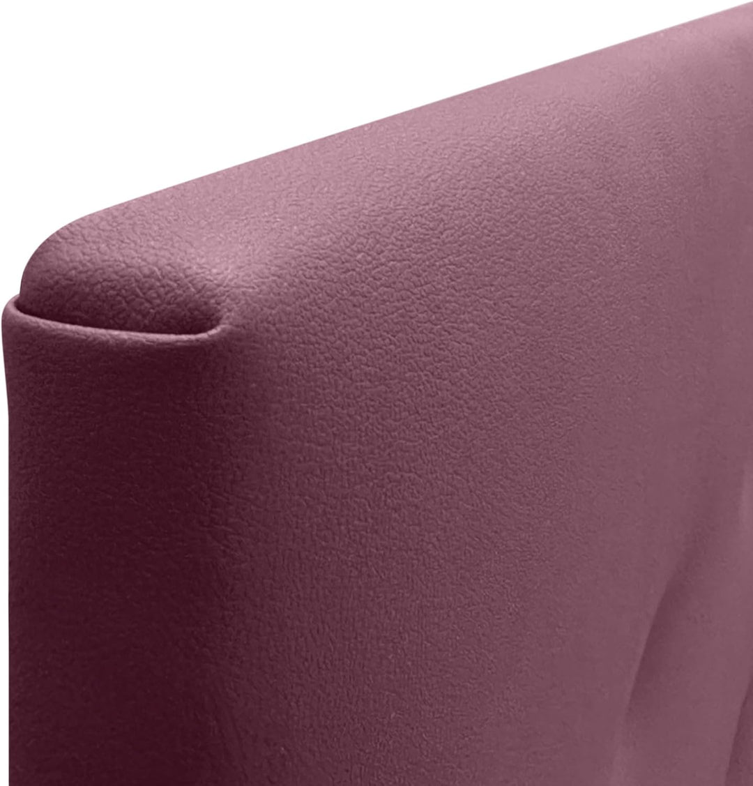 DHOME Kopfteil aus Kunstlederoder Stoff AQUALINE Glatt mit Beinen Kopfteil gepolstert Luxusbett Kopf