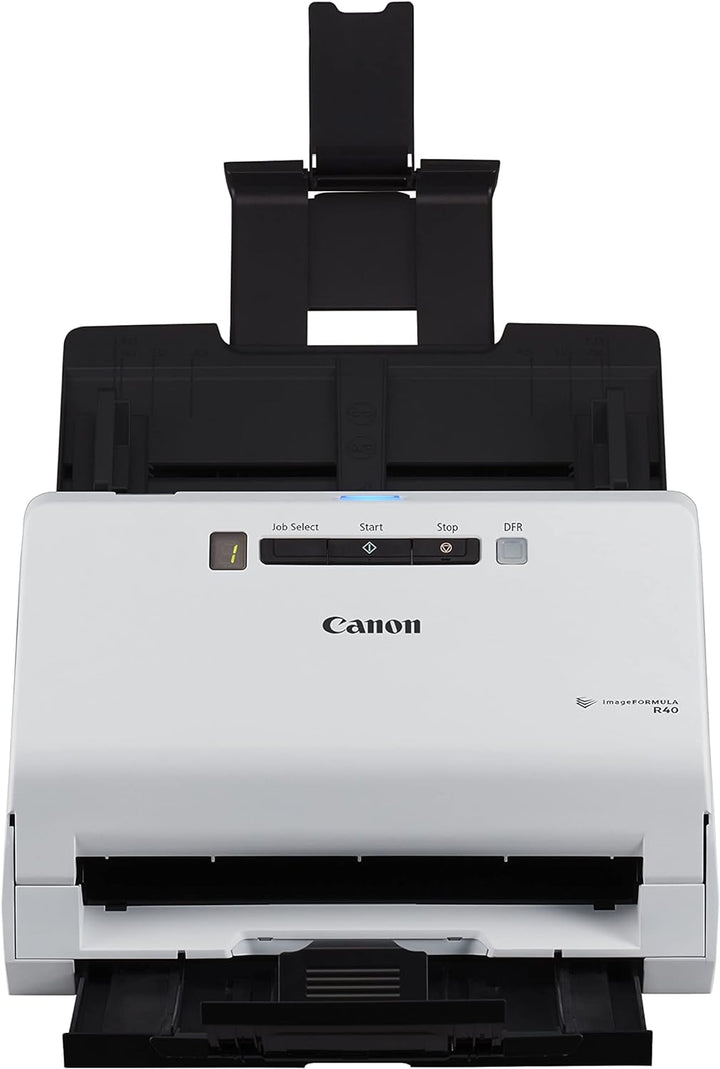 Canon R40 imageFORMULA Scanner Dokumentenscanner (Duplex Einzug, 600 DPI, Farbscan, Canon CaptureOnT