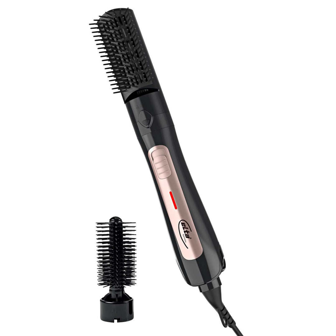3 PAGEN® Warmluftbürste mit 2 Aufsätzen Elta - Haartrockner, Styler & Glätter, Haar-Styler für Volum