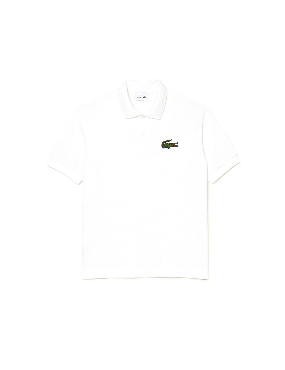 Lacoste Unisex Polohemd XS Weiss, XS Weiss