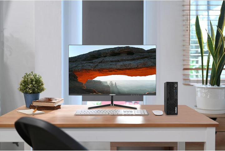 MEDION Picoworx T80 III Mini PC (Slim, Core Ultra 5 228V, 32GB DDR5 RAM, 1 TB SSD, ARC 130V, USB Typ