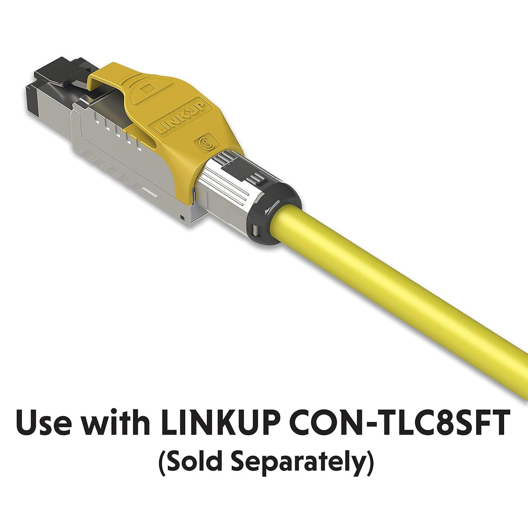 LINKUP - Easy Press Connector Tool für LINKUP Cat8/Cat6A RJ45 Geschirmte Druckguss-Metall Easy Field