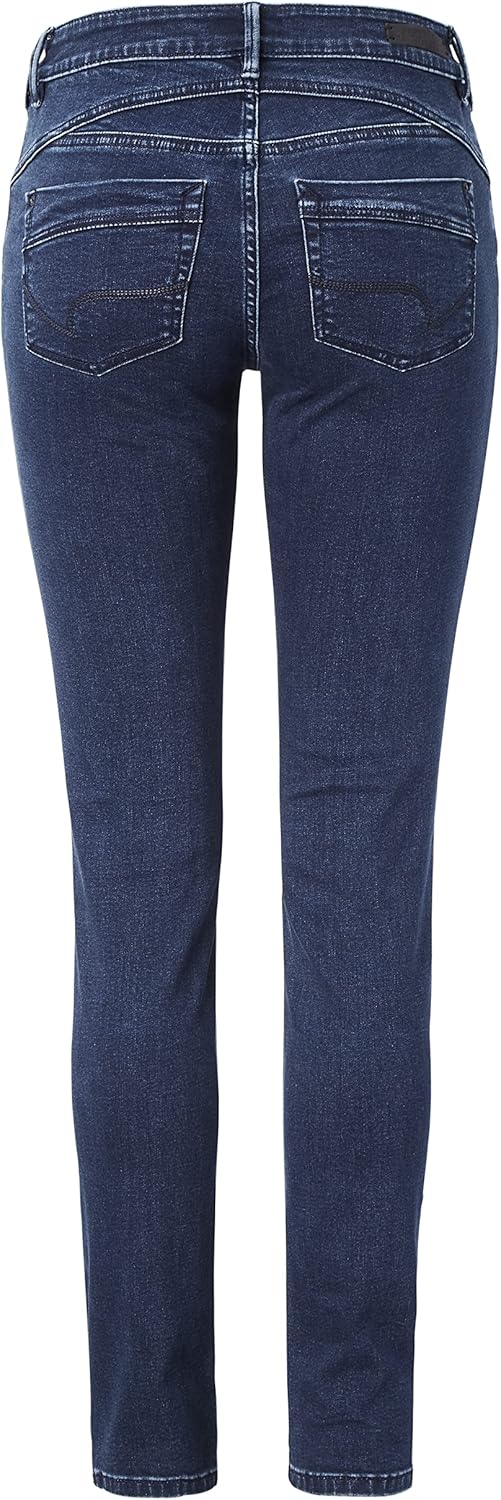 PADDOCK'S Shape Denim Röhrenjeans mit Stretch Lucy Blau 34W / 32L, Blau 34W / 32L