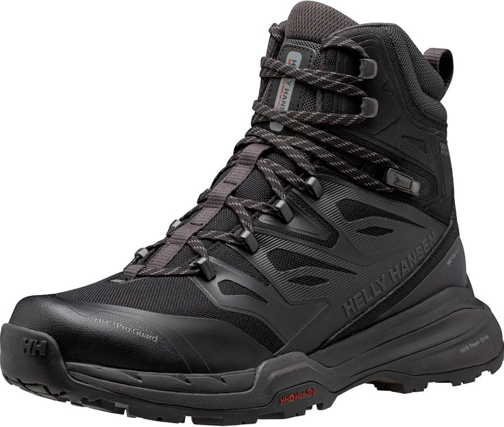 Helly Hansen Herren Traverse Helly Tech wasserdichte Wanderschuhe 43 EU Schwarz, 43 EU Schwarz