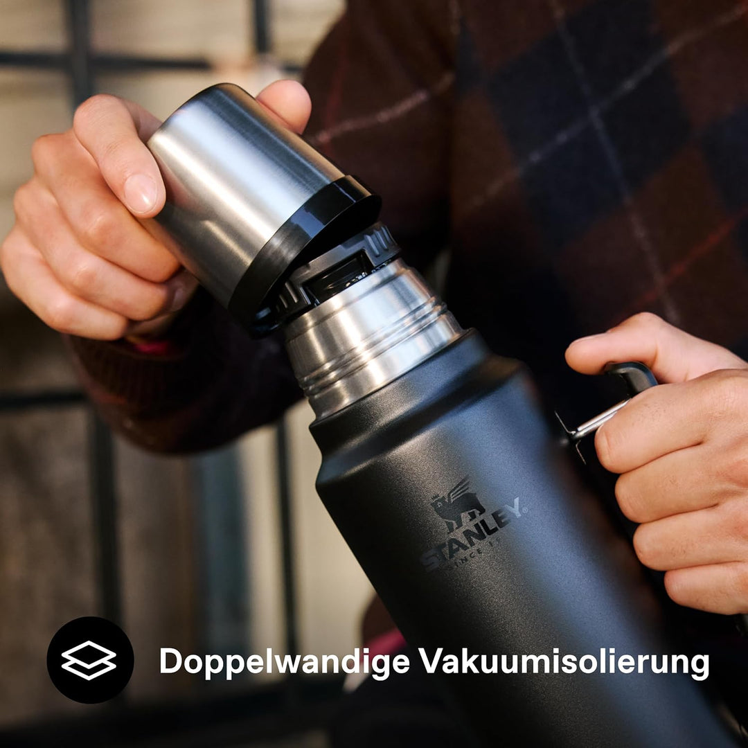 Stanley 1913 Classic Legendary Thermosflasche 1.9L - Thermos Hält 45 Stunden Heiss Oder Kalt - Edels
