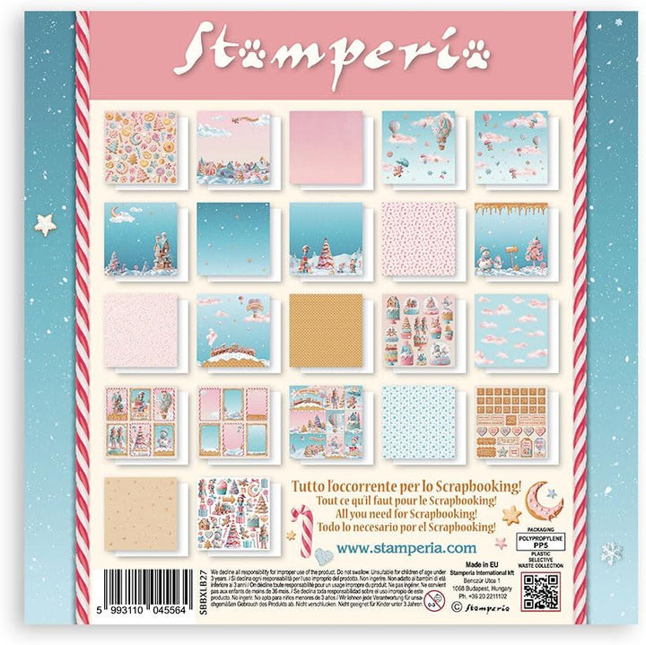 Stamperia - Scrapbook Paper Pad for Scrapbooking, Albums, Card Making, Bullet Journalling and More,