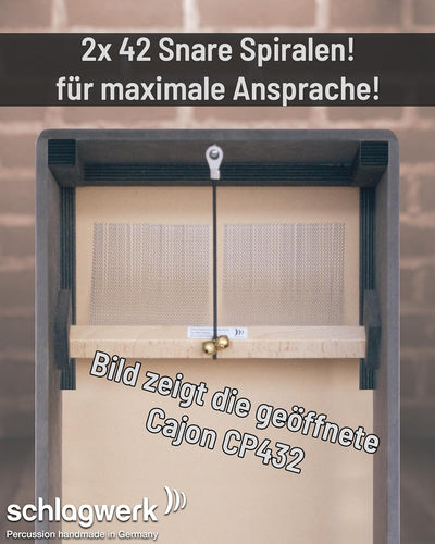 Schlagwerk Cajon 2 in One deluxe CP 430 (Wenge) Deluxe' Wenge, Deluxe' Wenge