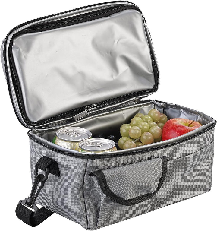 PEARL Tiefkühltasche: 2er-Set Falt-Mini-Kühltaschen, isoliert, wasserdicht, auslaufsicher (Minikühlt