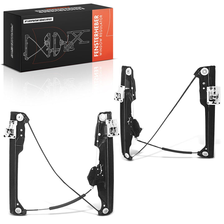 Frankberg 2x Fensterheber Elektrisch Ohne Motor Vorne 51337390241 | Kompatibel mit M.i.n.i Countryma