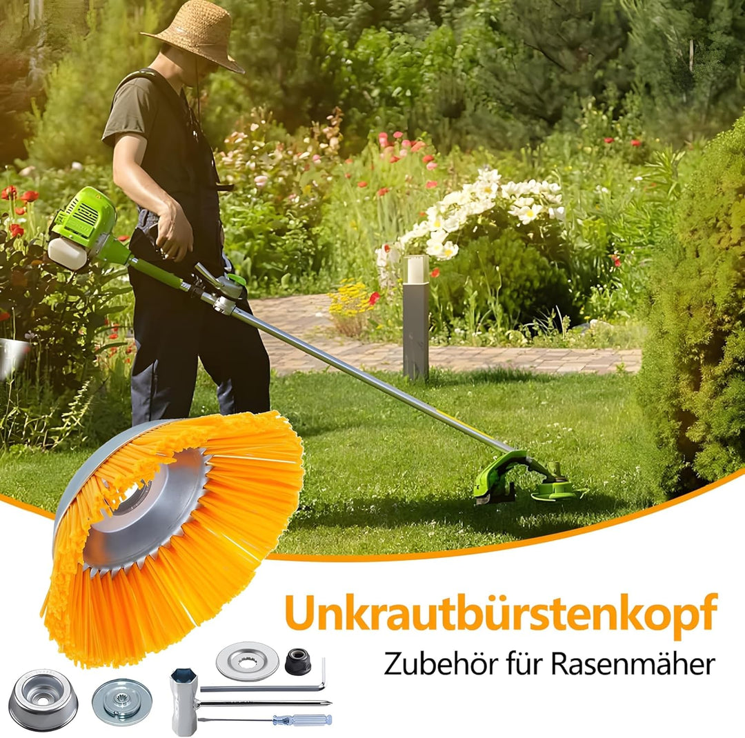 Unkrautbürste Nylonbürste, Unkrautbürste Wildkrautbürste, Nylonbürste Freischneider, Nylon Unkrautbü