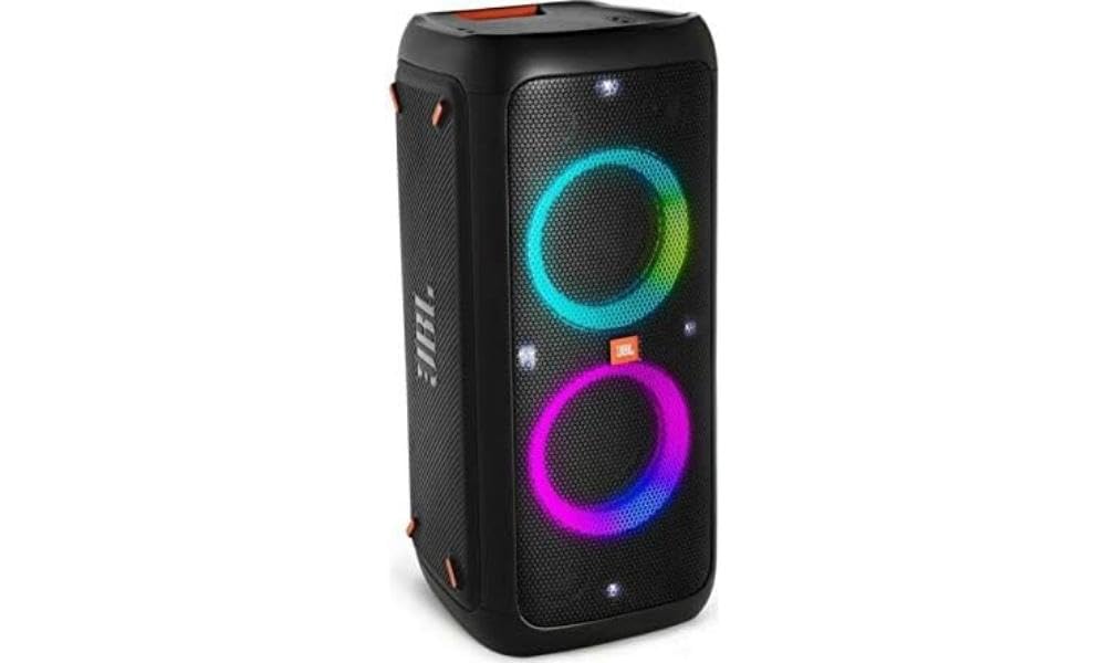 JBL PartyBox 310 - Kabelloser Bluetooth-Party-Lautsprecher mit integrierter dynamischer Beleuchtung,