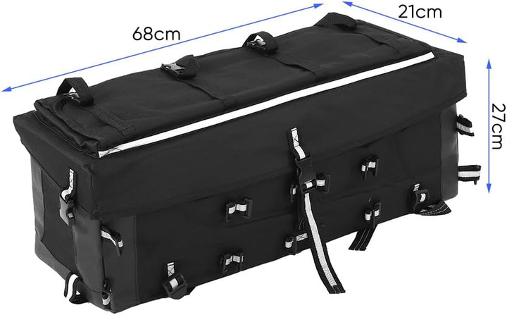 Wakects ATV-Tasche, Universal Soft ATV Quad Bag, Reissfeste Und Verstellbare Gurtbänder Satteltasche