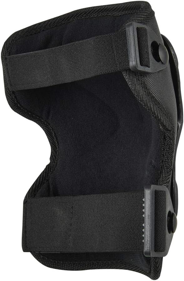 Micro Unisex Jugend Knie-und Ellbogenschützer Knieschoner Körperschutz Kinder L Schwarz, L Schwarz