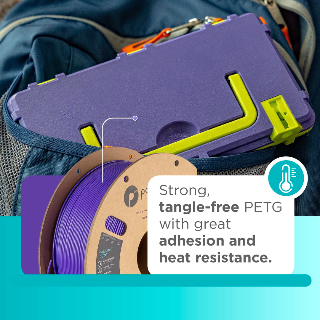 Polymaker PolyLite PETG Purple - 1,75mm - 1kg