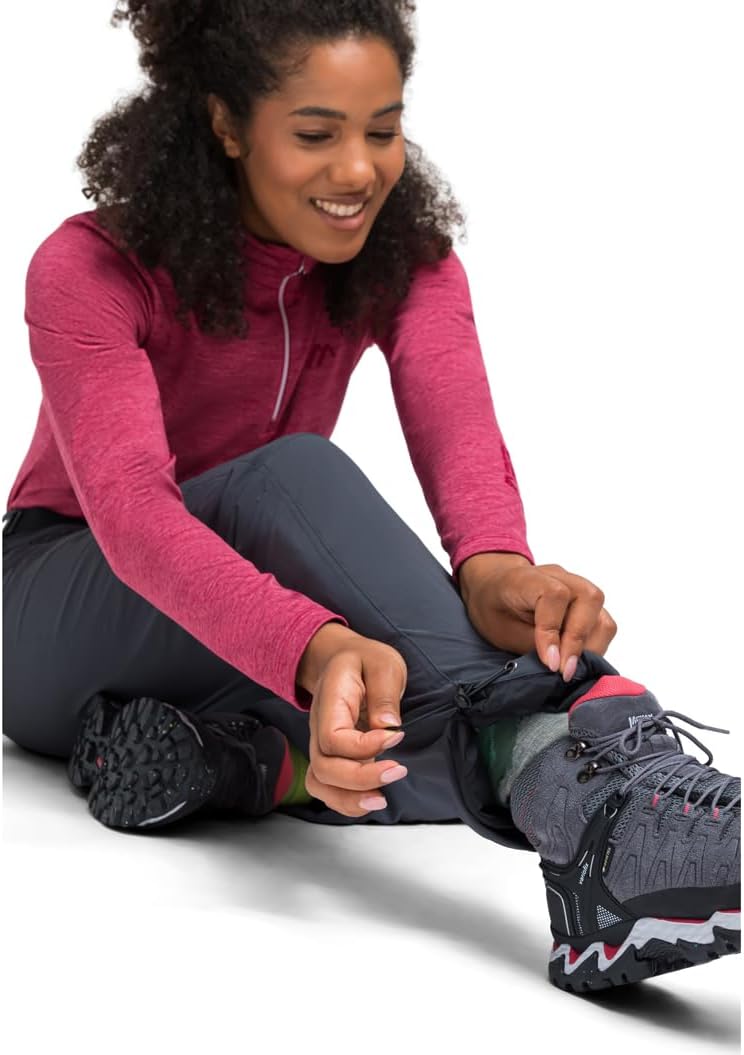 Maier Sports Rechberg Therm, Warme Damen Wanderhose, Wasserabweisende Outdoorhose für Trekking und H