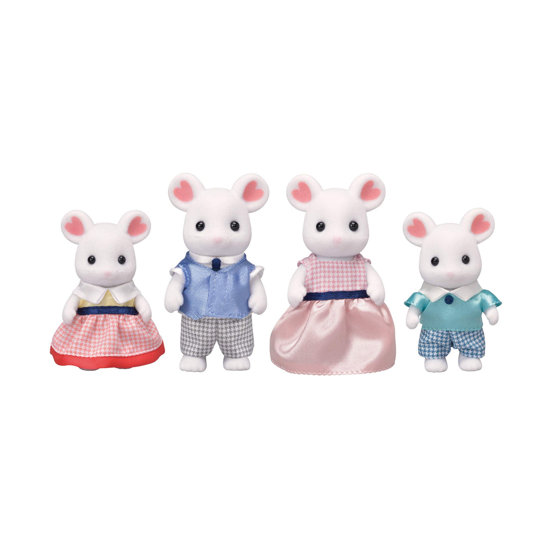Sylvanian Families 5308 Marshmallow Mäuse Familie - Figuren für Puppenhaus