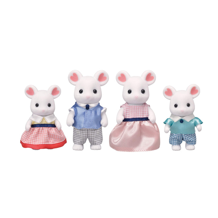 Sylvanian Families 5308 Marshmallow Mäuse Familie - Figuren für Puppenhaus