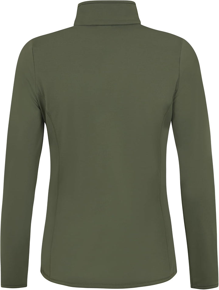 Protest Damen 1/4-reissverschluss FABRIZ 3XL Botanic Green, 3XL Botanic Green