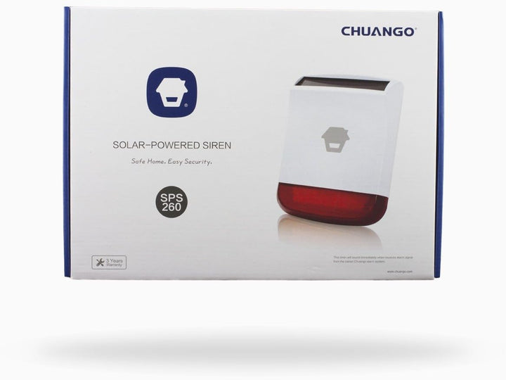 Chuango Solar-Aussensirene, SPS-260, Solar-Aussensirene